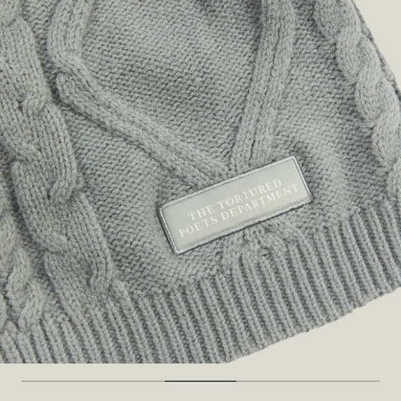 🩶 Taylor Swift Tortured Poets Dept Cardigan TTPD XL / 2XL 🩶RARE SOLD OUT - Picture 5 of 7